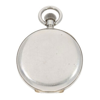 Rare Swiss silver navy chronometer deck watch Circa 1918