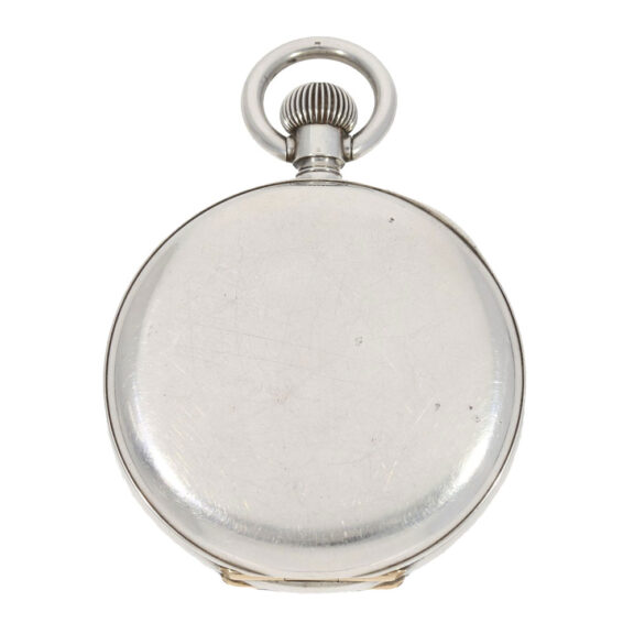 Rare Swiss silver navy chronometer deck watch Circa 1918 Rare Swiss silver navy chronometer deck watch Circa 1918
