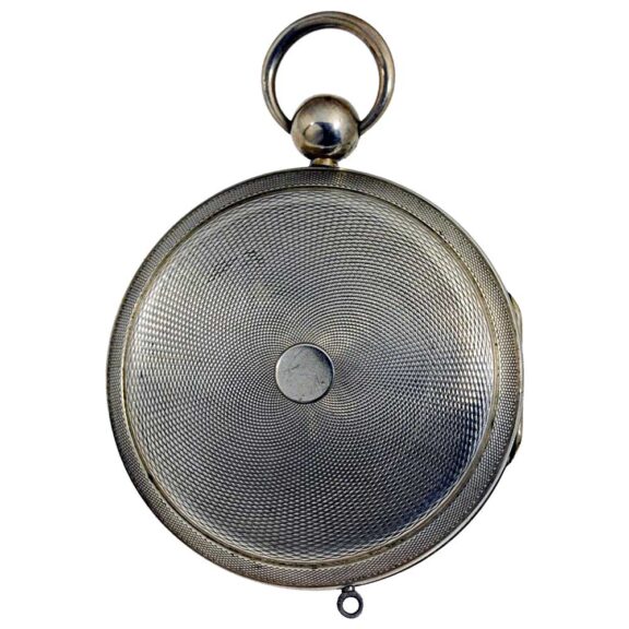 Swiss counter in a silver pocket watch case Circa 1900 Swiss counter in a silver pocket watch case Circa 1900