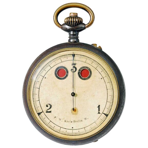 German rare stopwatch of the Imperial Air Force Circa 1916
