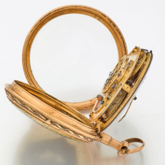 French gold and enamel verge pocket watch Circa 1790