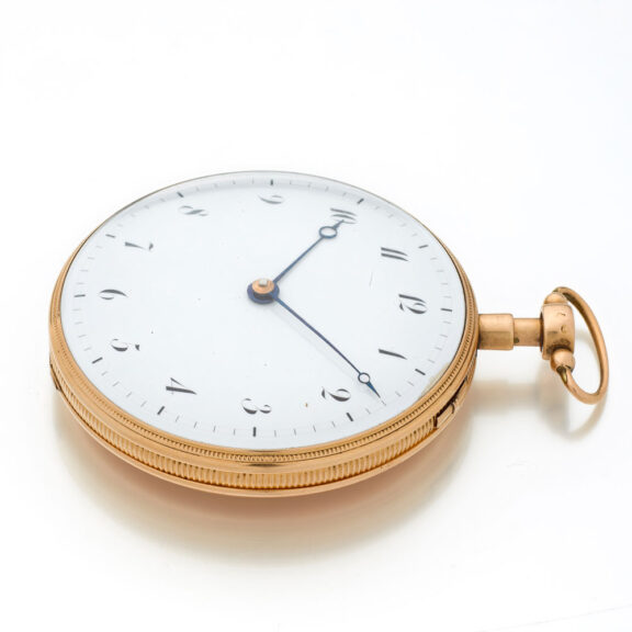 Rare French gold repeater with skeletonised movement Circa 1820 Rare French gold repeater with skeletonised movement Circa 1820