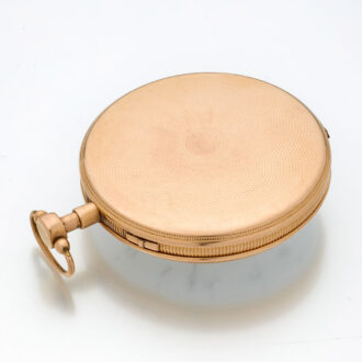 Rare French gold repeater with skeletonised movement Circa 1820