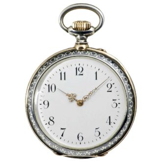 Swiss decorative presentation pocket watch Circa 1900
