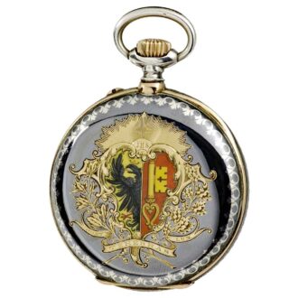 Swiss decorative presentation pocket watch Circa 1900