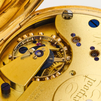 English gold fully engraved quality lever watch Circa 1889