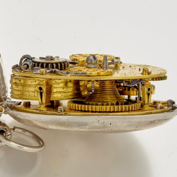Rare silver oval puritan pre-hairspring verge watch Circa 1635 Rare silver oval puritan pre-hairspring verge watch Circa 1635