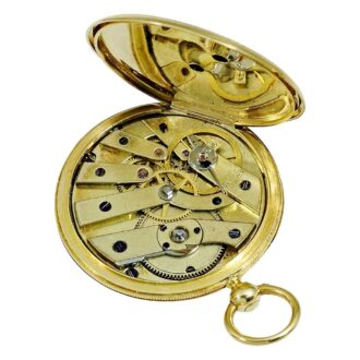 Swiss charming ensemble of a lady's pendant watch Circa 1830 Swiss charming ensemble of a lady's pendant watch Circa 1830