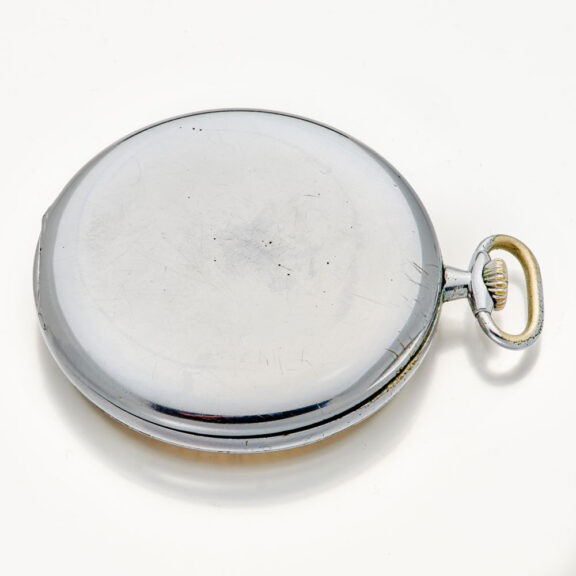 Dutch nickel-chrome keyless lever pocket watch Circa 1930 Dutch nickel-chrome keyless lever pocket watch Circa 1930