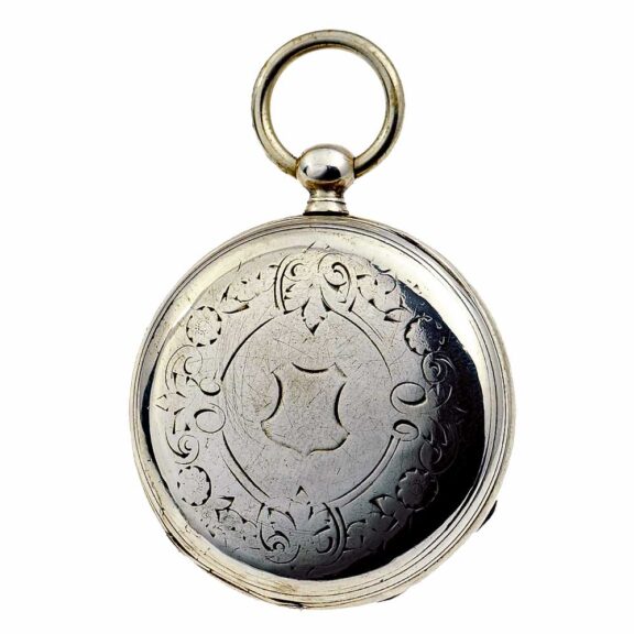 Swiss silver pocket watch with temperature indicator Circa 1870 Swiss silver pocket watch with temperature indicator Circa 1870