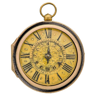 Splendid Swiss single-handed oignon watch with alarm Circa 1680 Splendid Swiss single-handed oignon watch with alarm Circa 1680