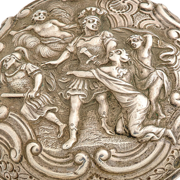 Fine Dutch silver repoussé verge pocket watch Circa 1765 Fine Dutch silver repoussé verge pocket watch Circa 1765