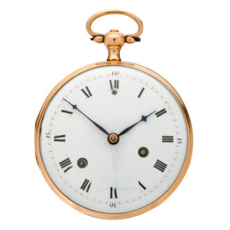 Heavy French hour and half hour repeating clockwatch Circa 1830