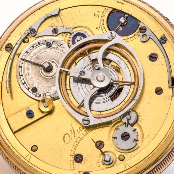 Heavy French hour and half hour repeating clockwatch Circa 1830 Heavy French hour and half hour repeating clockwatch Circa 1830