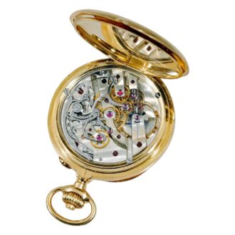 Swiss heavy pocket watch with chronograph Circa 1910 Swiss heavy pocket watch with chronograph Circa 1910