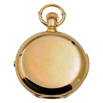 Danish minute repeating gold chronograph watch Circa 1880