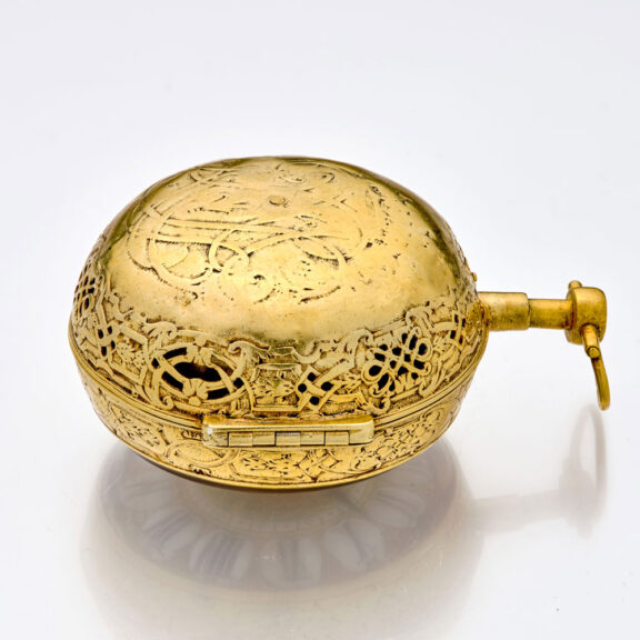 French gilt quarter repeating verge Oignon pocket watch Circa 1715 French gilt quarter repeating verge Oignon pocket watch Circa 1715