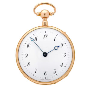 Rare Danish repeater with double wheel duplex escapement Circa 1820
