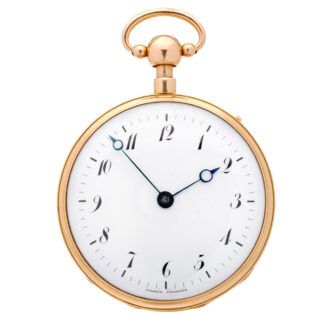 Rare Danish repeater with double wheel duplex escapement Circa 1820