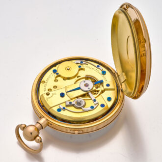Rare Danish repeater with double wheel duplex escapement Circa 1820