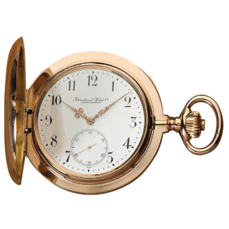 Swiss gold hunting cased pocket watch Circa 1905
