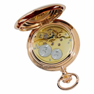 Swiss gold hunting cased pocket watch Circa 1905