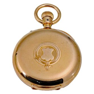 Swiss watch with digital hours and minutes Circa 1885