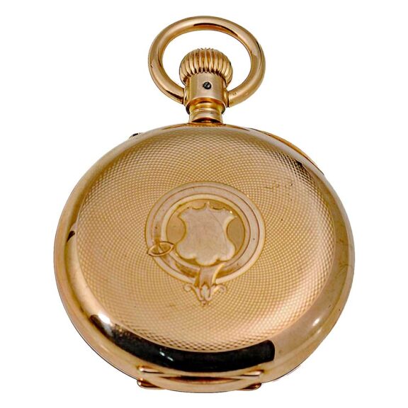 Swiss watch with digital hours and minutes Circa 1885 Swiss watch with digital hours and minutes Circa 1885