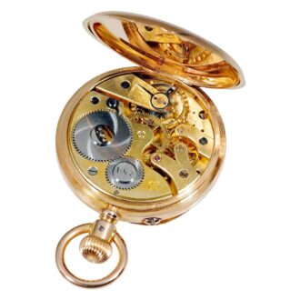 Swiss watch with digital hours and minutes Circa 1885
