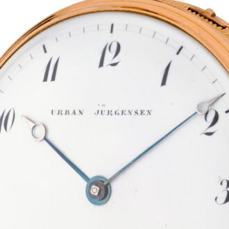 Rare Danish 18K gold quarter repeating pocket watch Circa 1817