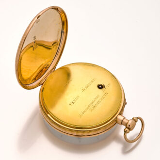 Rare Danish 18K gold quarter repeating pocket watch Circa 1817