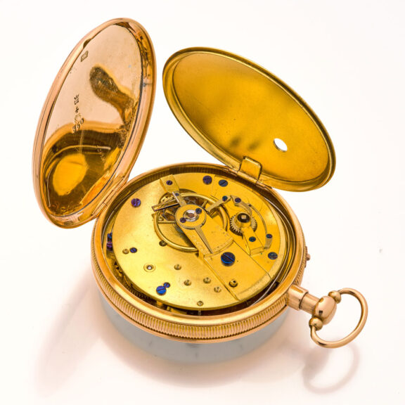 Rare Danish 18K gold quarter repeating pocket watch Circa 1817 Rare Danish 18K gold quarter repeating pocket watch Circa 1817