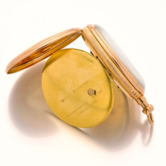Rare Danish 18K gold quarter repeating pocket watch Circa 1817 Rare Danish 18K gold quarter repeating pocket watch Circa 1817