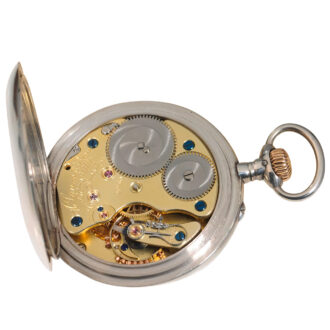 German silver cased Glashütte pocket watch Circa 1904 German silver cased Glashütte pocket watch Circa 1904