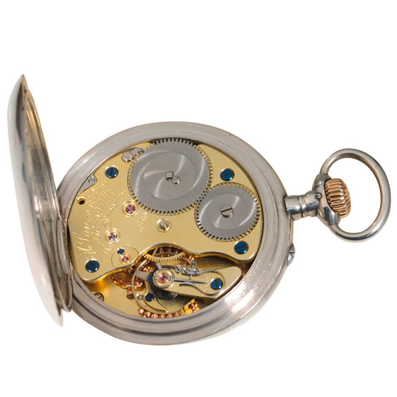 German silver cased Glashütte pocket watch Circa 1904 German silver cased Glashütte pocket watch Circa 1904