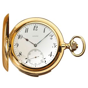 Swiss gold carillon minute repeating watch Circa 1890