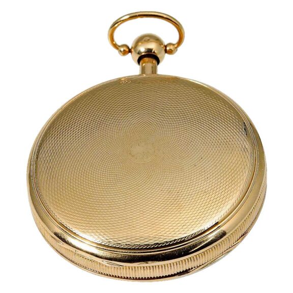 Swiss gold quarter repeater with two Jacquemarts Circa 1800 Swiss gold quarter repeater with two Jacquemarts Circa 1800