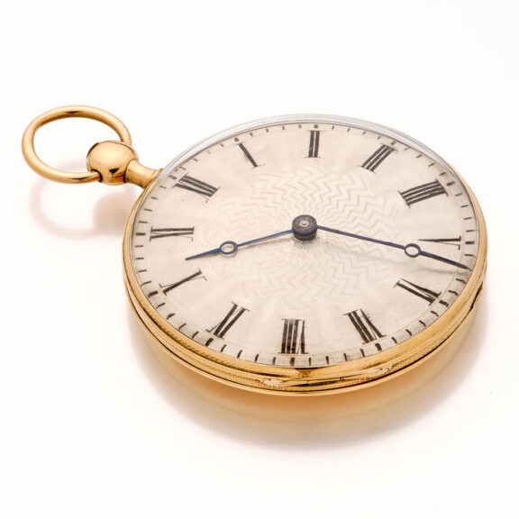 Fine French 18 carat gold quarter repeating cylinder Circa 1830 Fine French 18 carat gold quarter repeating cylinder Circa 1830
