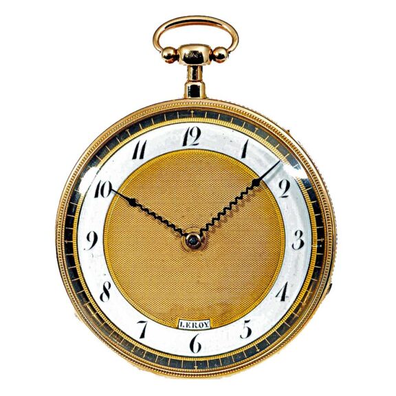 French fine gold quarter repeating pocket watch Circa 1810 French fine gold quarter repeating pocket watch Circa 1810