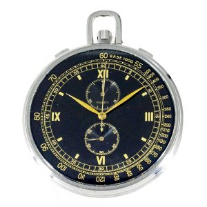 Swiss chronograph and tachometer pocket watch Circa 1905