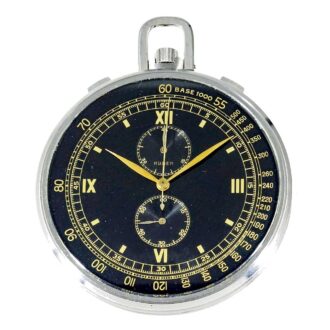 Swiss chronograph and tachometer pocket watch Circa 1905 Swiss chronograph and tachometer pocket watch Circa 1905