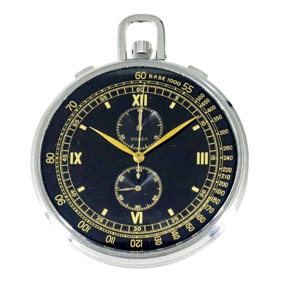 Swiss chronograph and tachometer pocket watch Circa 1905 Swiss chronograph and tachometer pocket watch Circa 1905