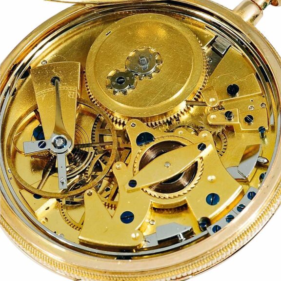 French fine gold quarter repeating pocket watch Circa 1810 French fine gold quarter repeating pocket watch Circa 1810