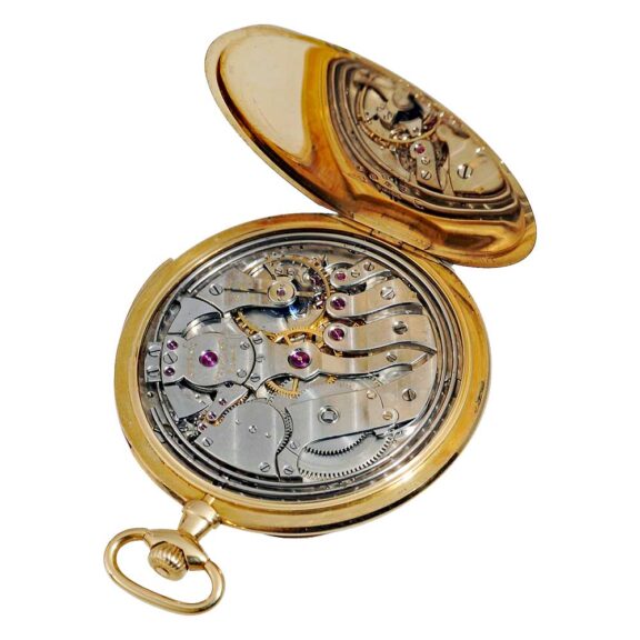 Swiss gold minute repeating pocket watch Circa 1906 Swiss gold minute repeating pocket watch Circa 1906