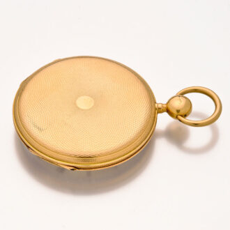 Fine French gold quarter repeating pocket watch Circa 1835