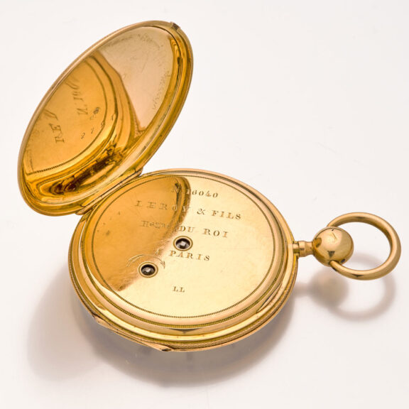 Fine French gold quarter repeating pocket watch Circa 1835 Fine French gold quarter repeating pocket watch Circa 1835