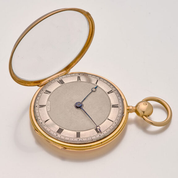 Fine French gold quarter repeating pocket watch Circa 1835 Fine French gold quarter repeating pocket watch Circa 1835