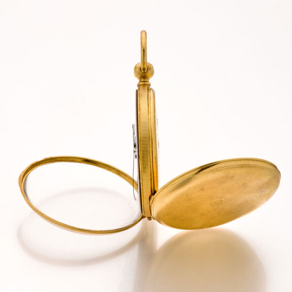 French watch with two time zones and centre seconds Circa 1860 French watch with two time zones and centre seconds Circa 1860
