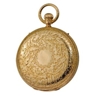 English hunting cased double sided chronometer Circa 1867