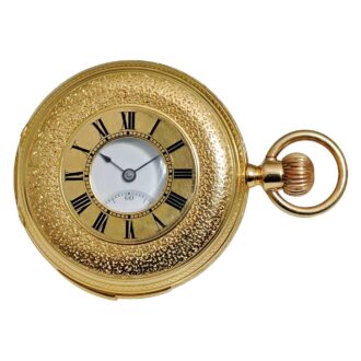 Swiss quarter repeating half hunting cased watch Circa 1900 Swiss quarter repeating half hunting cased watch Circa 1900